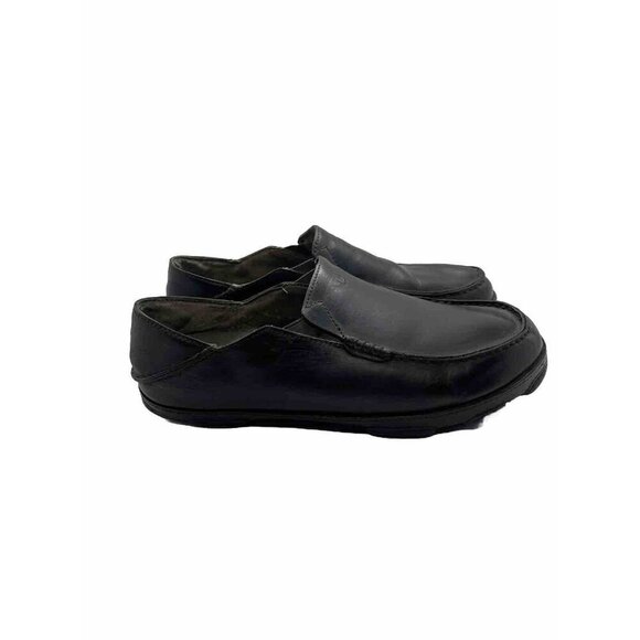 Olukai Men’s Moloa Leather Slip On Shoe Loafer 10 Brown Convertible 10128-7A7C - Picture 1 of 9